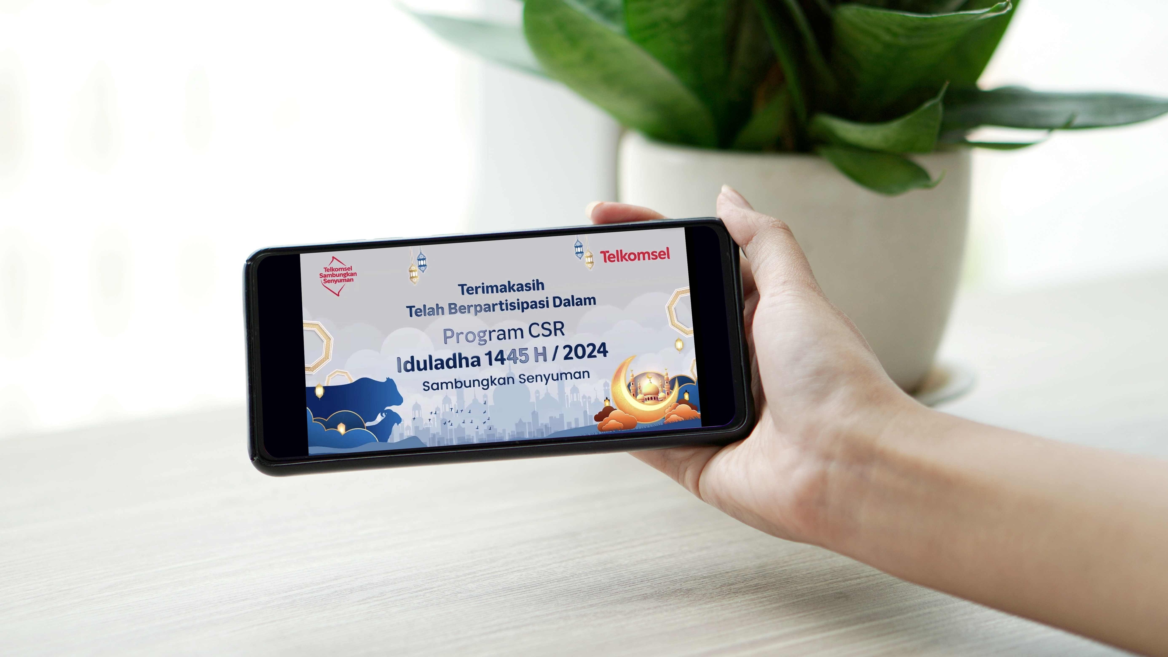 Rayakan Idul Adha 1445 H, Telkomsel Berbagi Hewan Kurban kepada 43 Ribu Masyarakat yang Membutuhkan