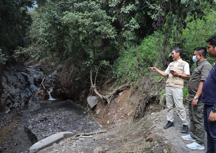 Sistem Peringatan Dini, BNPB Pasang CCTV di Sungai Berhulu dari Gunung Marapi