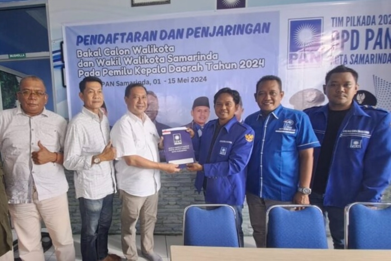 Zairin Zain Merapat ke PAN, Bakal Berkontestasi di Pilkada Kota Samarinda