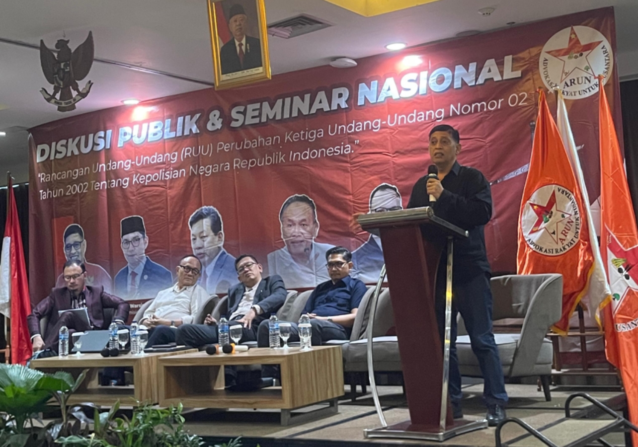 Dukung Revisi UU Polri, Ketua ARUN: Di Era Transformasi, Kita Harus Melihat Secara Objektif Perubahan yang Ada