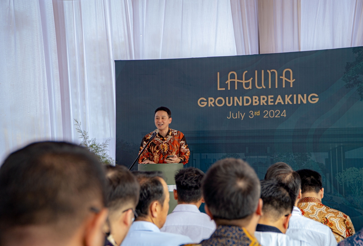 Vasanta Group dan PT MC Urban Development Indonesia Langsungkan Groundbreaking Cluster Laguna di Shila at Sawangan