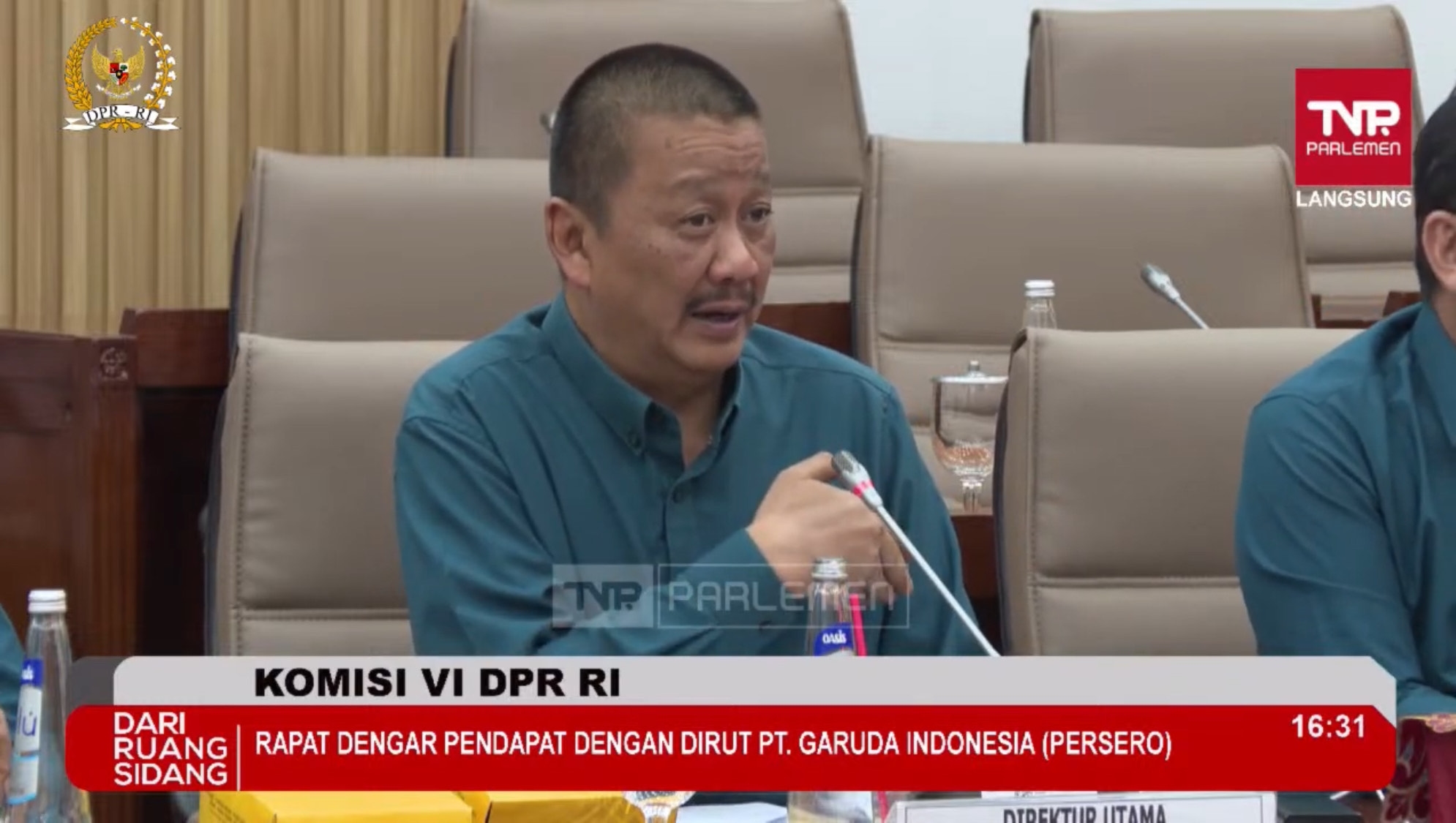 Irfan Setiaputra, Eks Dirut Garuda Indonesia Pamit