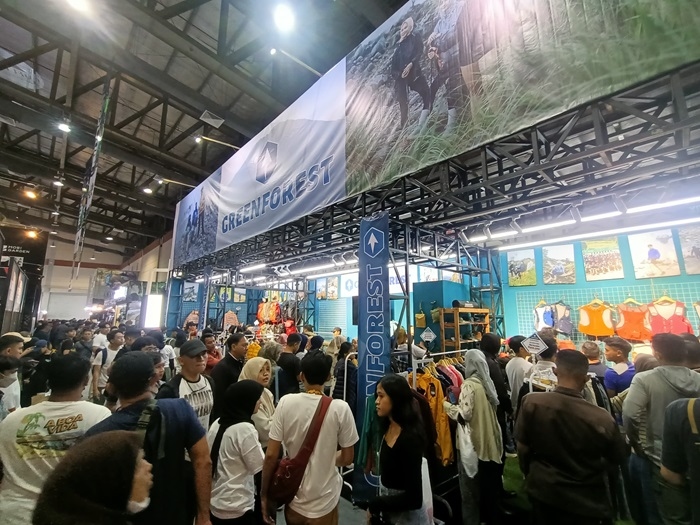 INDOFEST 2024 Resmi Dibuka, Pengunjung Serbu Perlengkapan Outdoor Bertabur Diskon