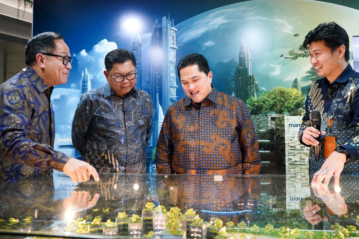 Resmikan Gedung Nawasena Mandiri Corporate University, Erick Thohir: Penyiapan SDM Sangat Penting