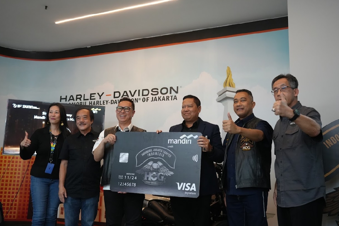 Perluas Ekosistem Bisnis Kartu Kredit, Mandiri Gandeng HOG Indomobil Jakarta Chapter