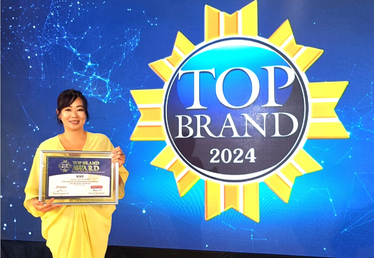 WRP Raih Penghargaan Top Brand 2024, Konsisten Terhadap Kandungan, Rasa dan Kontrol Kalori yang Tepat