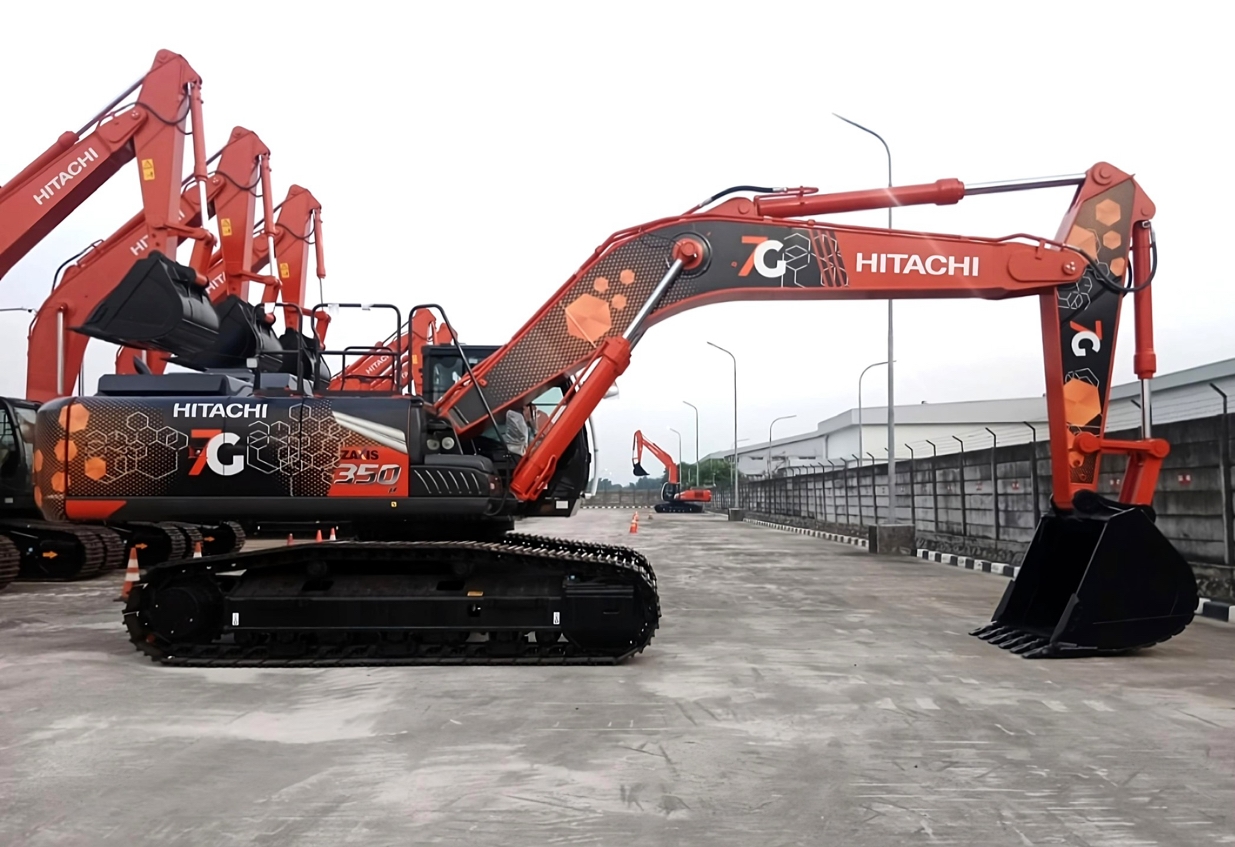 Hexindo Hadirkan Desain Spesial untuk Seri Ekskavator Hidraulik ZAXIS-7G