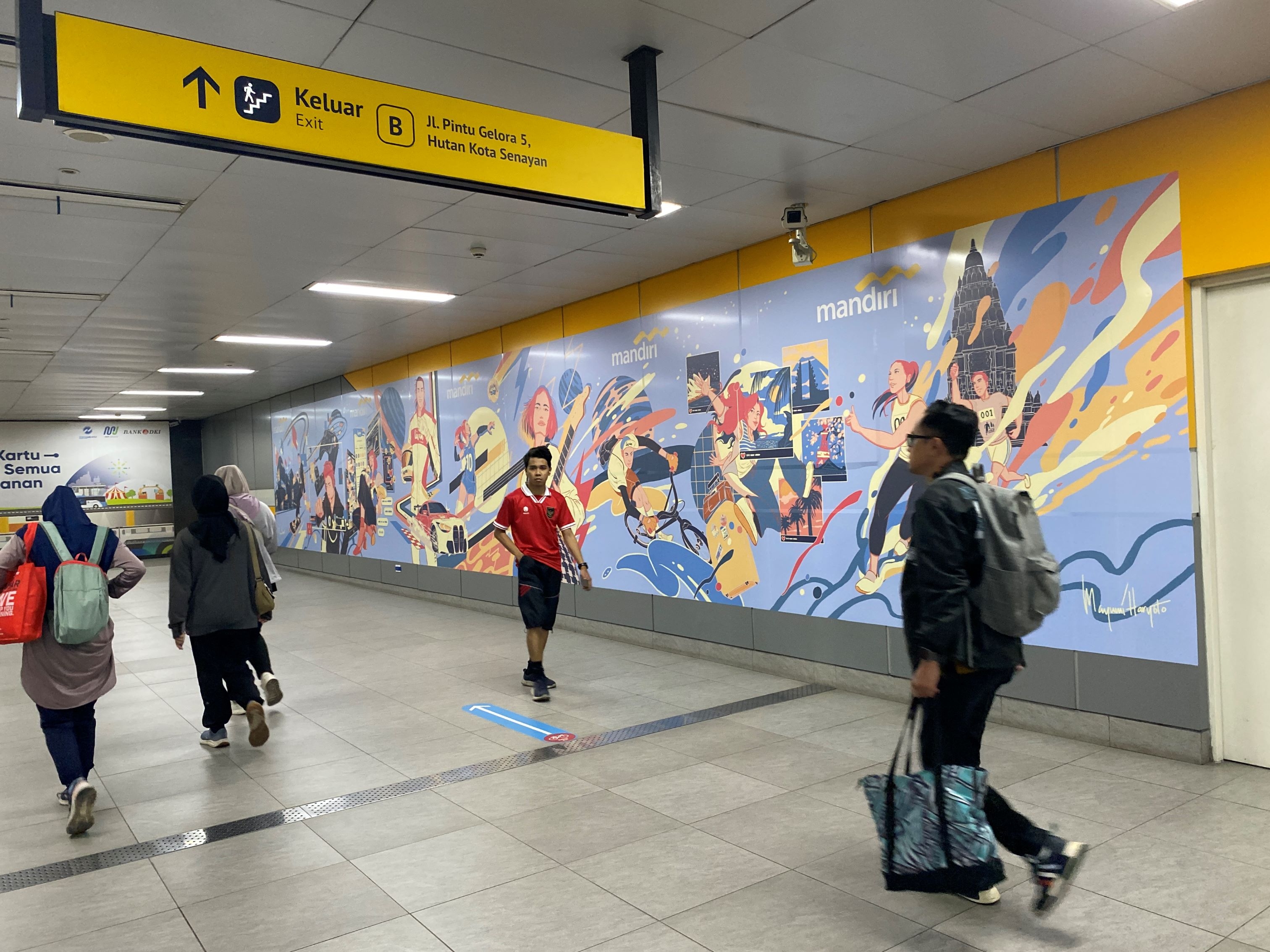 Bangkitkan Ilustrator Lokal, Bank Mandiri Gelorakan HUT ke-79 RI dengan Kreativitas