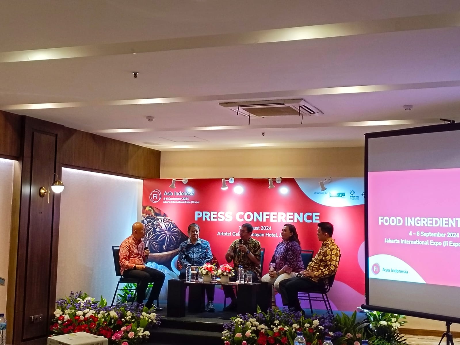 Pameran Food Infredients Asia Indonesia 2024 Dukung Penguatan Pasokan Bahan Baku