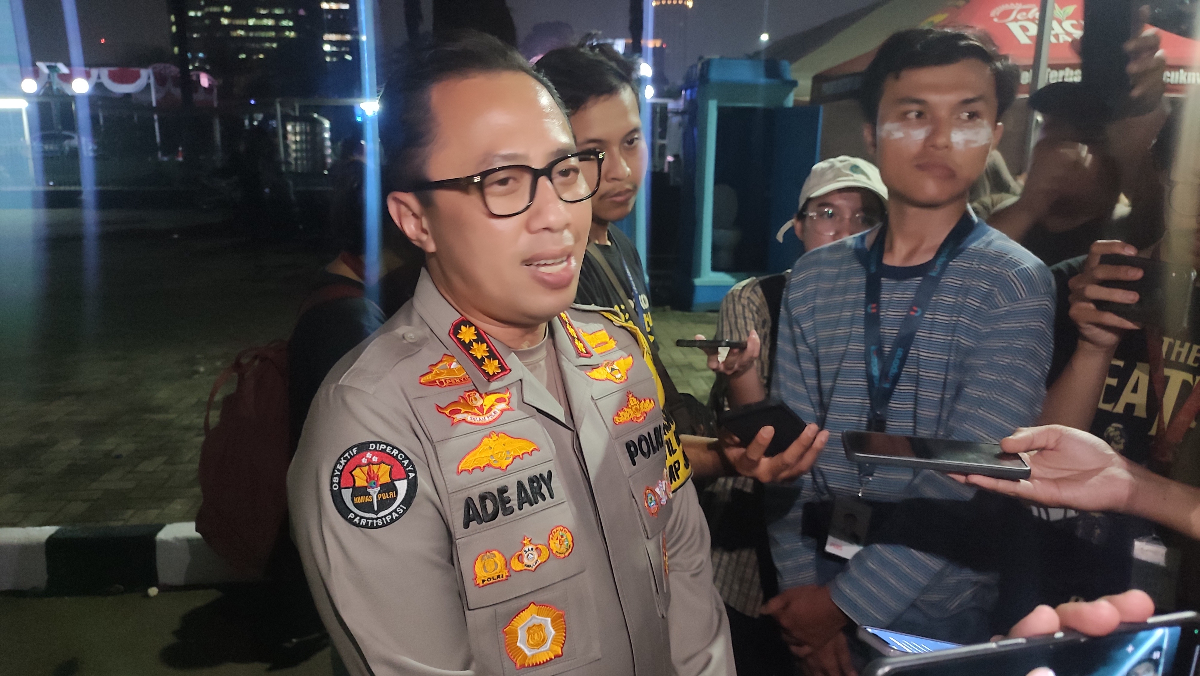 Polisi Belum Hitung Jumlah Demonstran yang Diamankan dalam Unjuk Rasa di Depan Gedung DPR