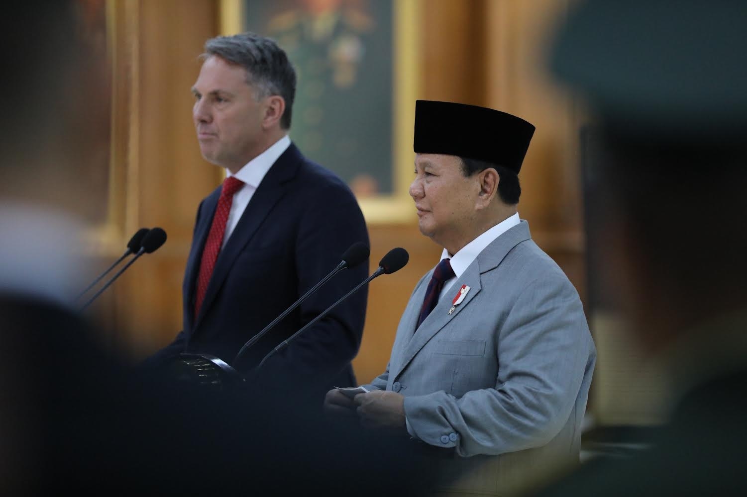 Prabowo dan Richard Marles Tandatangani Perjanjian Kerja Sama Pertahanan Indonesia-Australia di Magelang