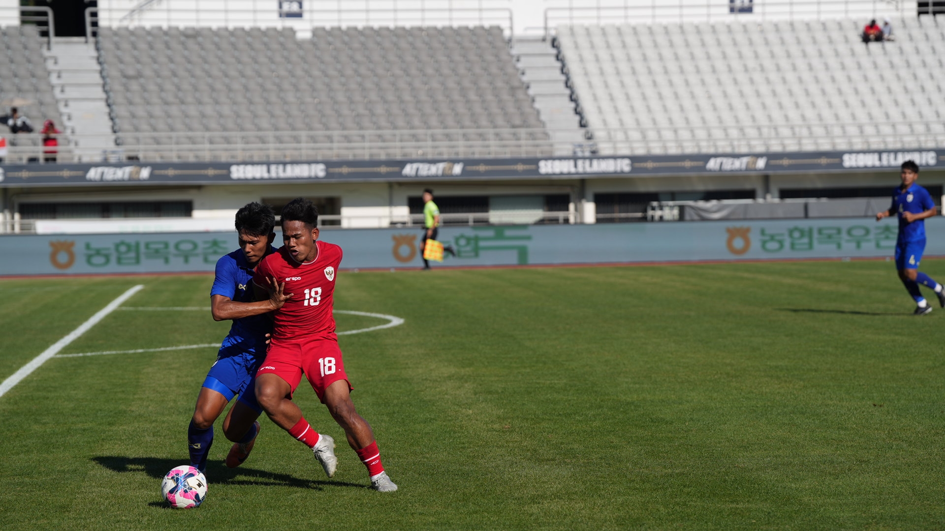 Sedikit Dirugikan Wasit, Timnas Indonesia U-20 Takluk dari Thailand 0-2 di Seoul Earth on Us Cup