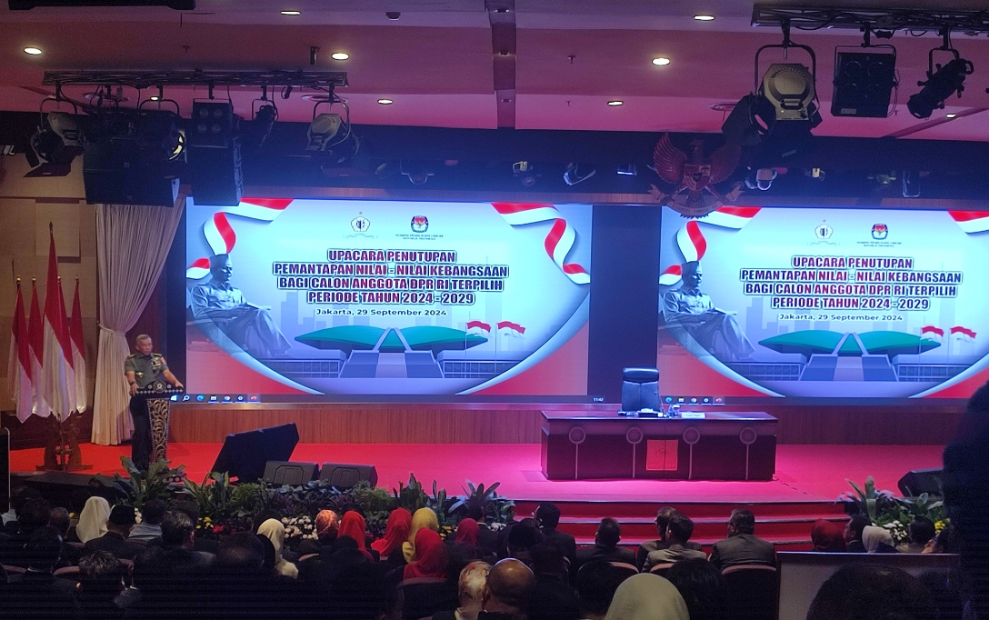 Penutupan Pemantapan Nilai Kebangsaan bagi Anggota DPR Terpilih: Lemhannas Teguhkan Komitmen Nasional