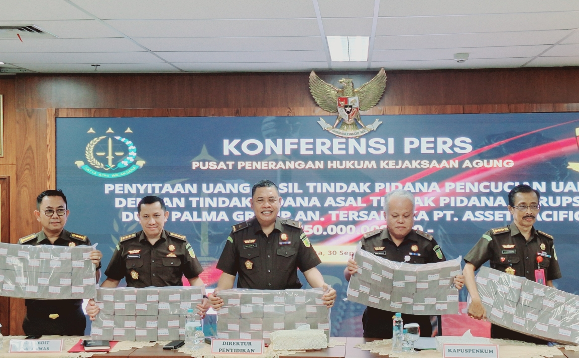 Kejagung Sita Rp450 Miliar dari Kasus Korupsi dan TPPU Duta Palma