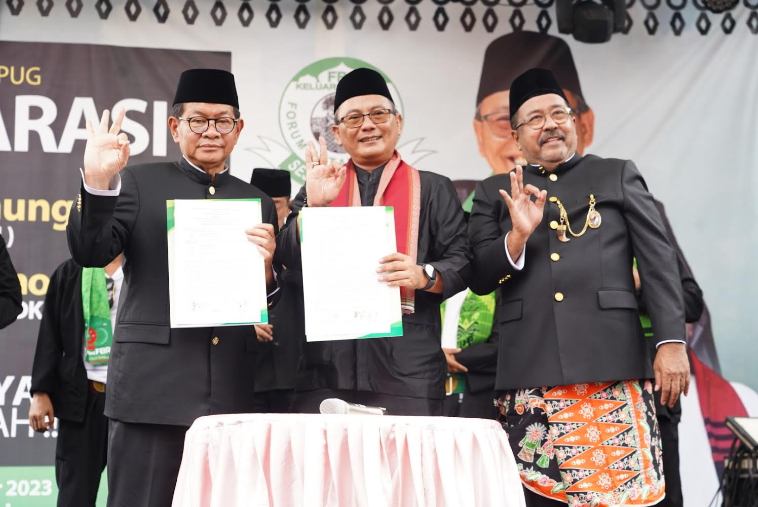 FBR Resmi Dukung Pramono Anung-Rano Karno, Siap Amankan TPS dan Perjuangkan Budaya Betawi