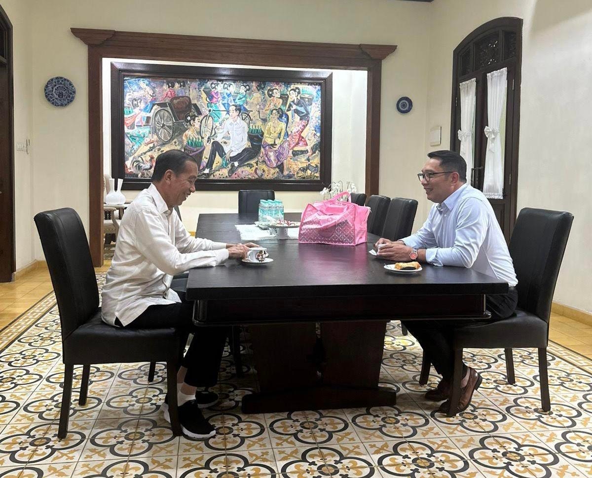 Ridwan Kamil Sowan ke Jokowi, Terima Bekal Nasihat untuk Majukan Jakarta