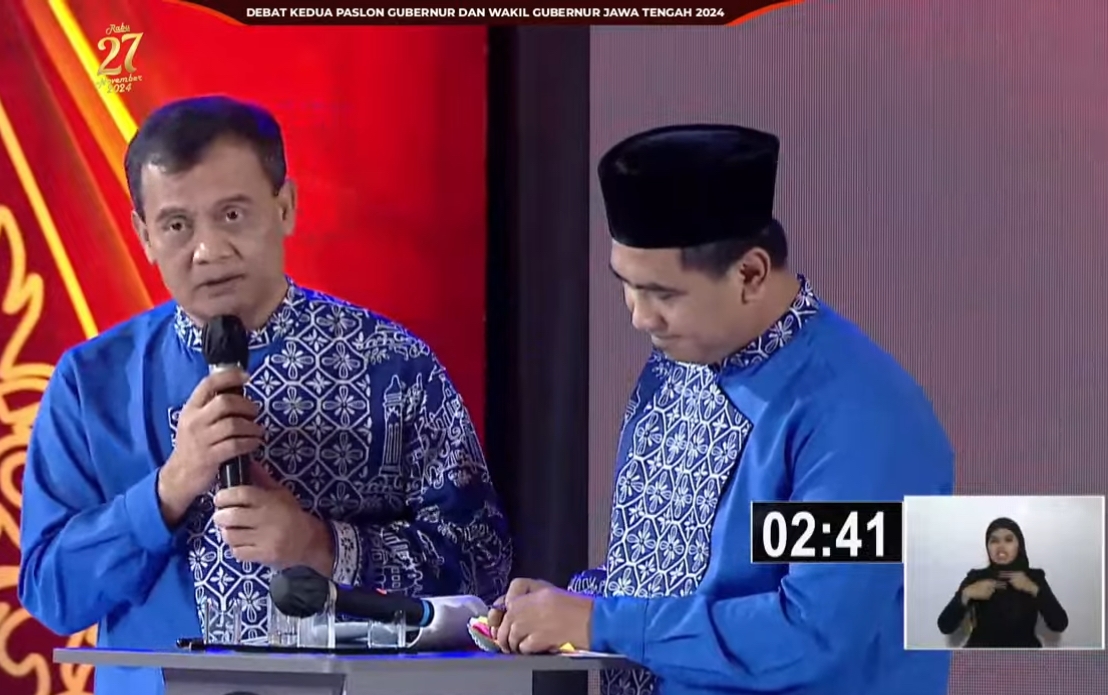 Luthfi-Yasin Usung Visi Jawa Tengah Berkelanjutan: Ekonomi Kuat, Lingkungan Terjaga