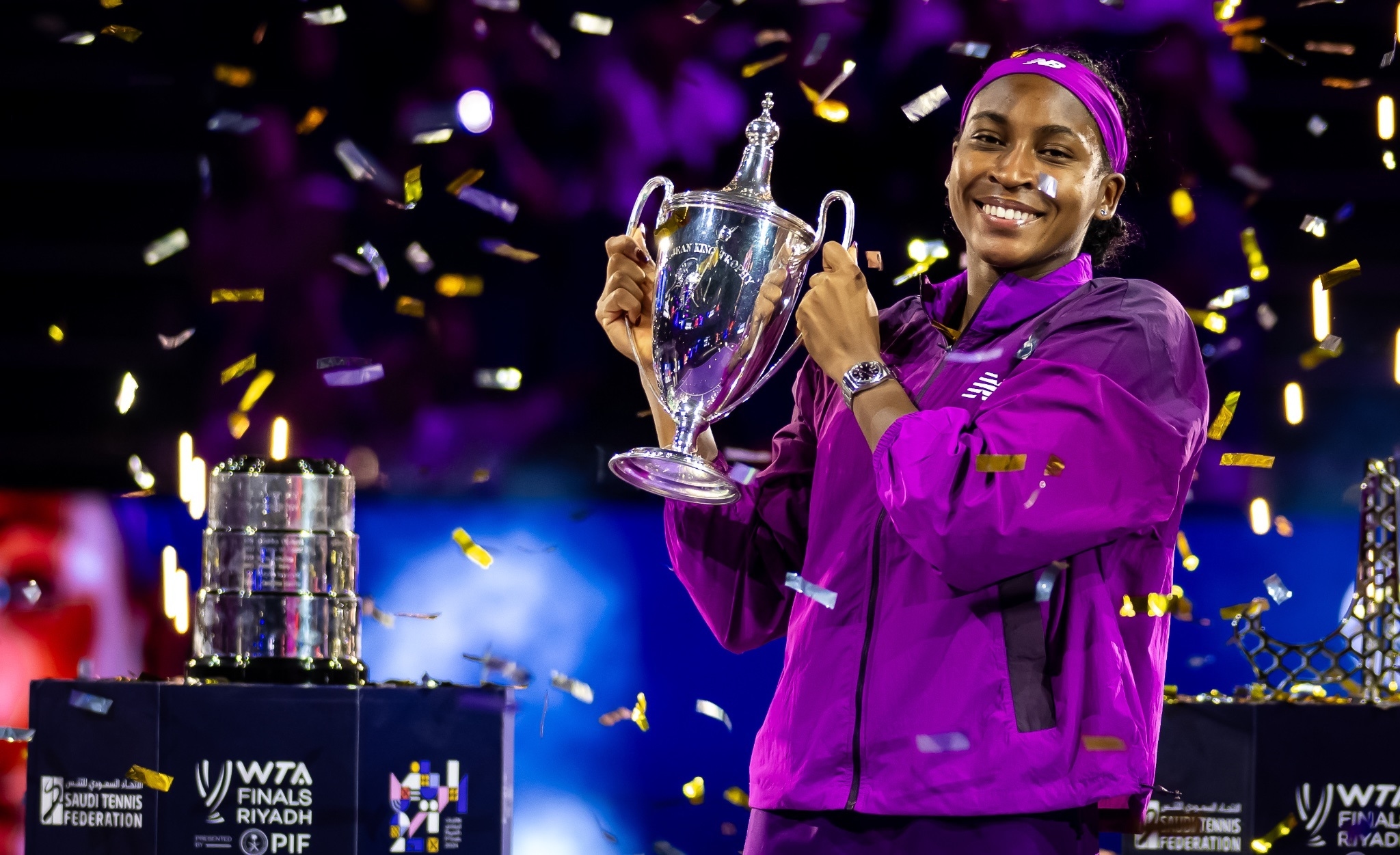 Raih Gelar Final WTA Perdana, Coco Gauff Bawa Pulang Rp75 Miliar Plus Ranking Tiga Dunia