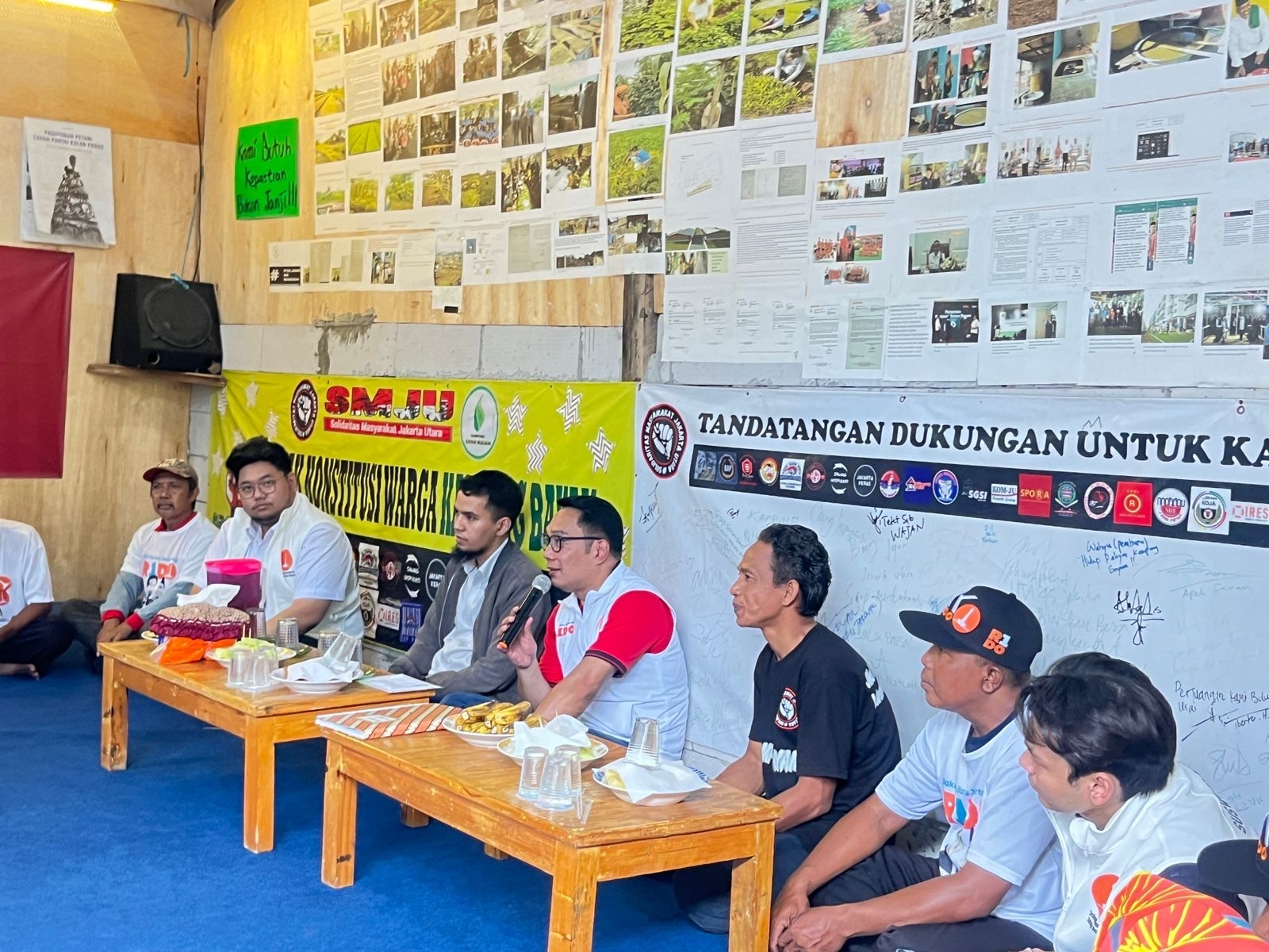 Ridwan Kamil Serap Aspirasi Warga Kampung Bayam, Janji Selesaikan Masalah Hunian dalam 100 Hari