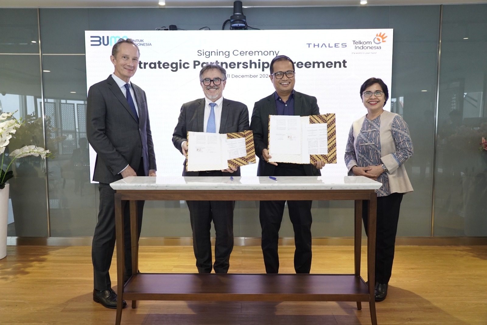 Gandeng Thales, Telkom Fokus Berikan Solusi Keamanan Digital untuk Pasar Indonesia