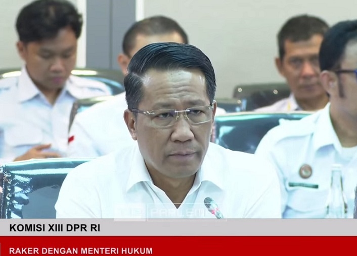 Menkum Supratman Sudah Sampaikan Usulan Amnesti untuk 7 Napi KKB ke Prabowo