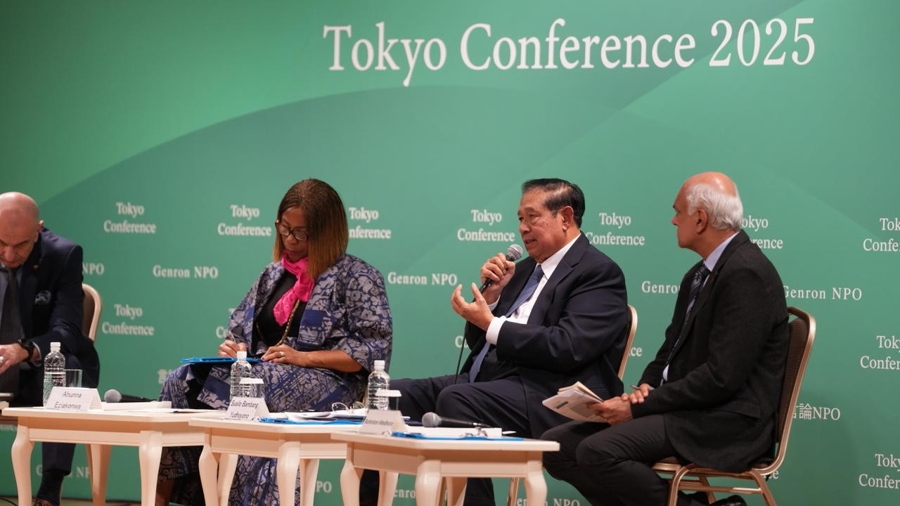 Di Konferensi Tokyo 2025, SBY Singgung PBB Tak Mampu Tengahi Kekacauan di Berbagai Negara
