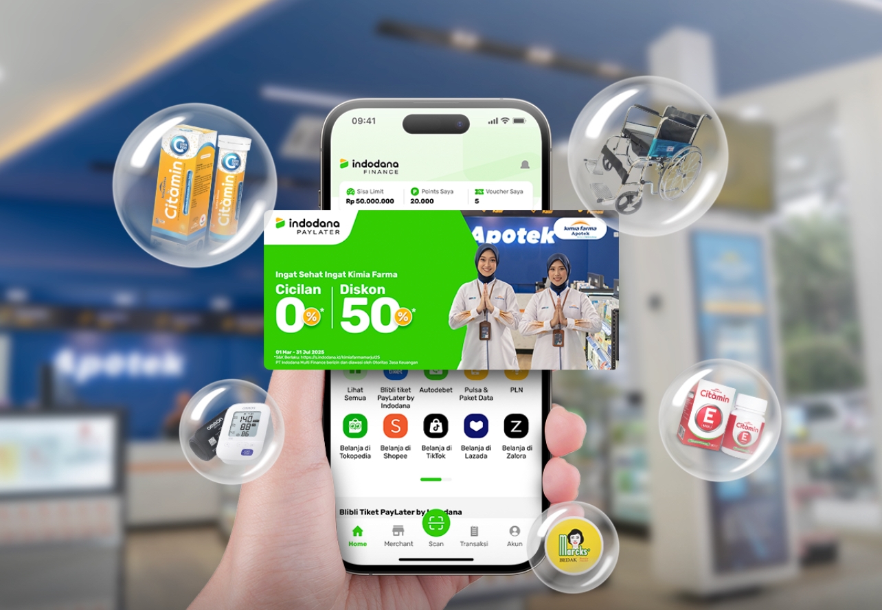 Kemitraan Strategis Indodana PayLater dan Apotek Kimia Farma: Kemudahan Akses Produk Kesehatan Berkualitas