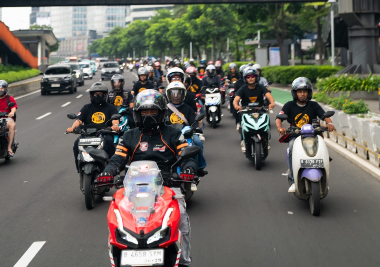 Diton Premium Gelar Event Februaride untuk Pererat Keakraban Komunitas Motor