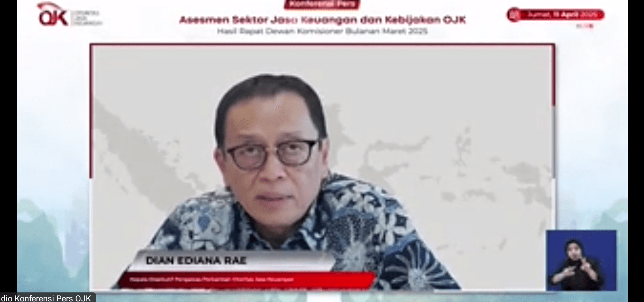 OJK Tenang Hadapi Rupiah Melemah, Risiko Valas Dinilai Masih Terkendali