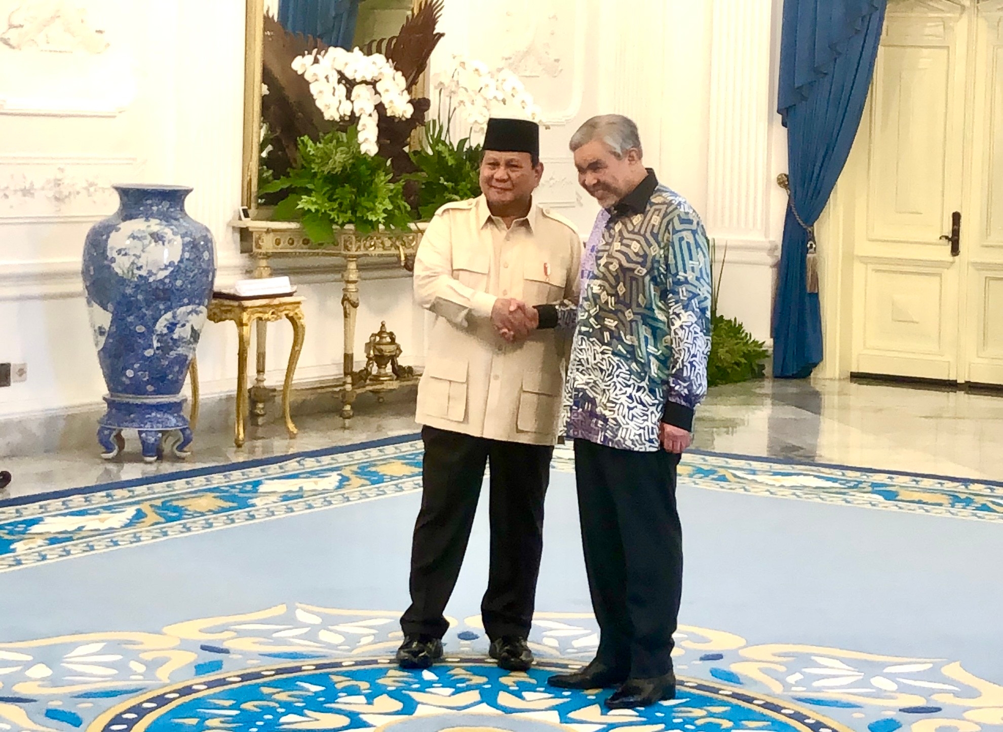 Temui Prabowo, Wakil PM Malaysia: Rezeki Tak Pernah Salah Alamat