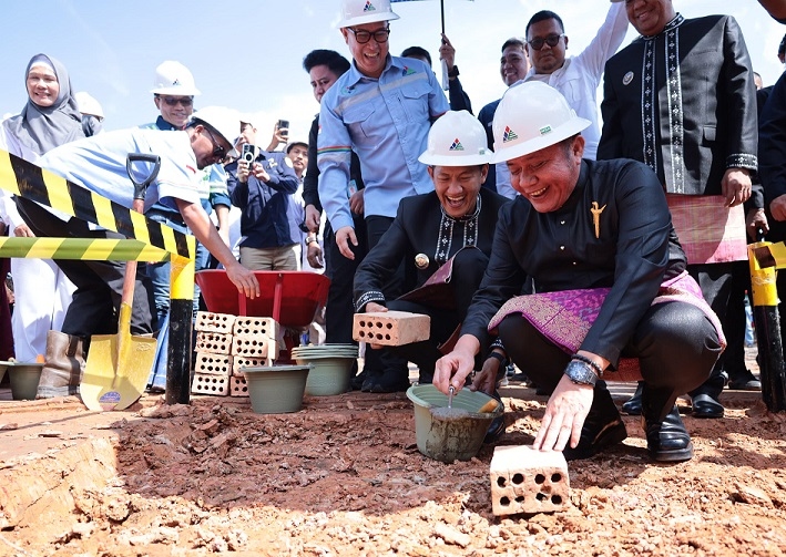 Gubernur Herman Deru Resmikan Pembangunan Jembatan Crossing Pipa Pertamina di Kabupaten PALI