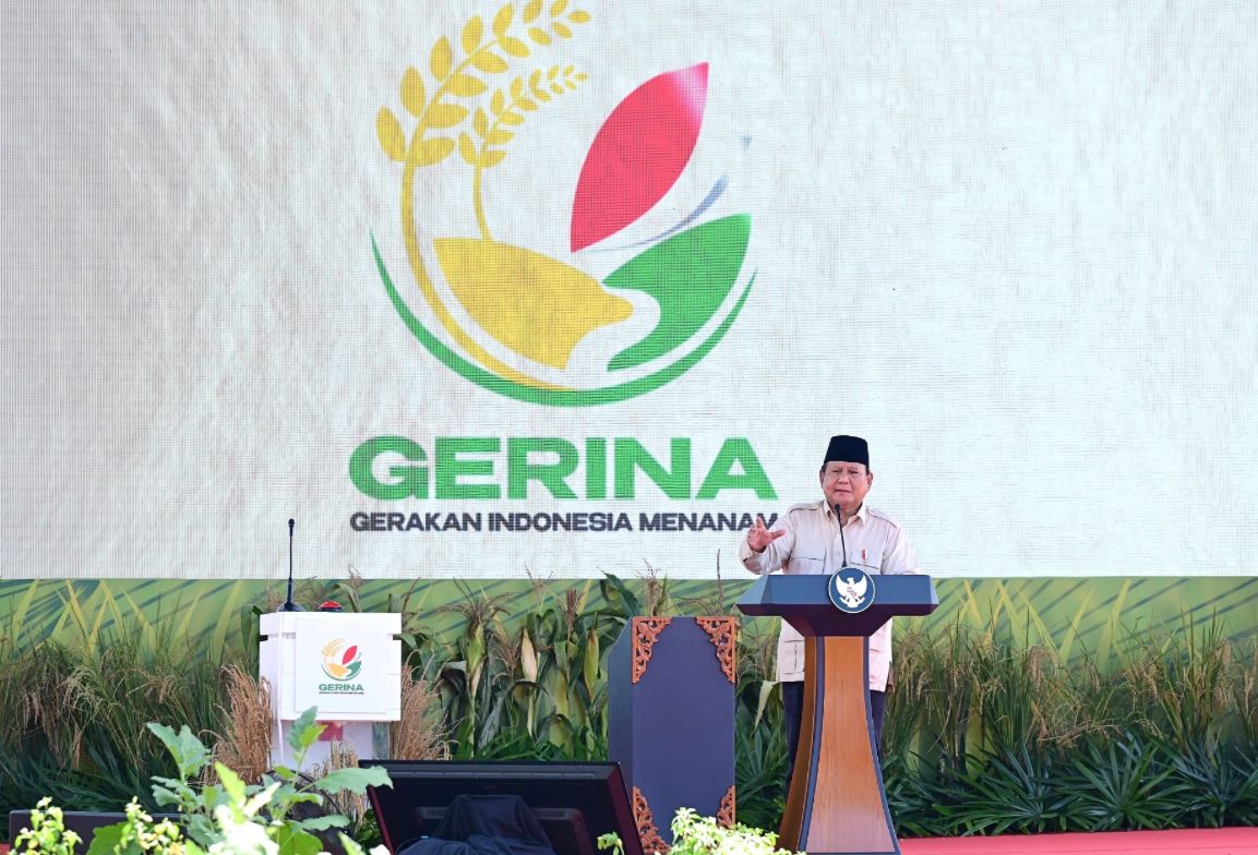Presiden Prabowo Terima Laporan Ketahanan Pangan, Stok Beras Tertinggi dalam 23 Tahun