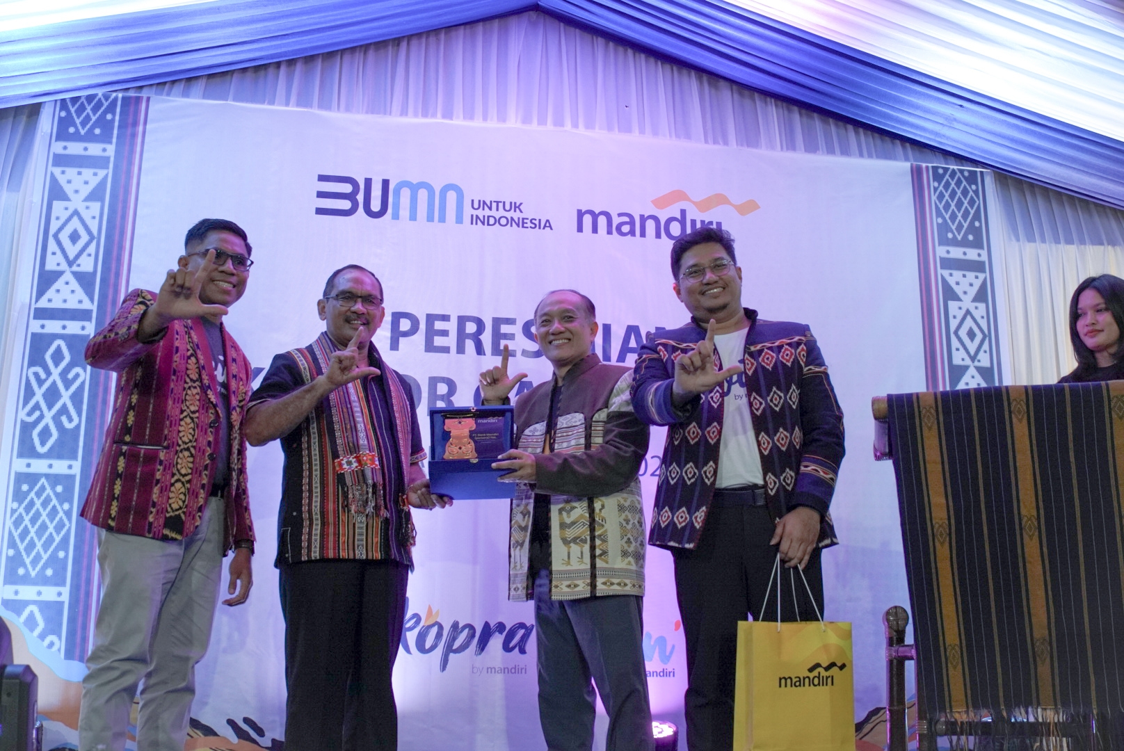 Perluas Jangkauan Bisnis, Bank Mandiri Hadirkan Kantor Cabang Alor