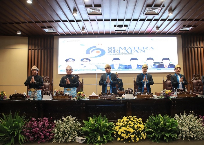 Paripurna HUT ke-79 Provinsi Sumsel, Gubernur Herman Deru Paparkan Capaian Kinerja dan 12 Program Strategis Menuju Sumsel Maju Terus untuk Semua