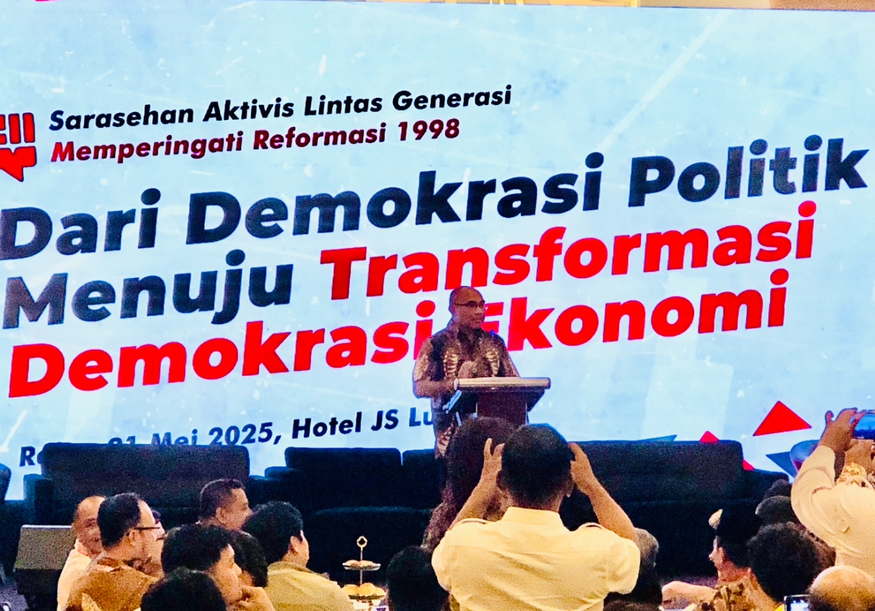 Aktivis Gelar Sarasehan Lintas Generasi, Serukan Transformasi Menuju Demokrasi Ekonomi