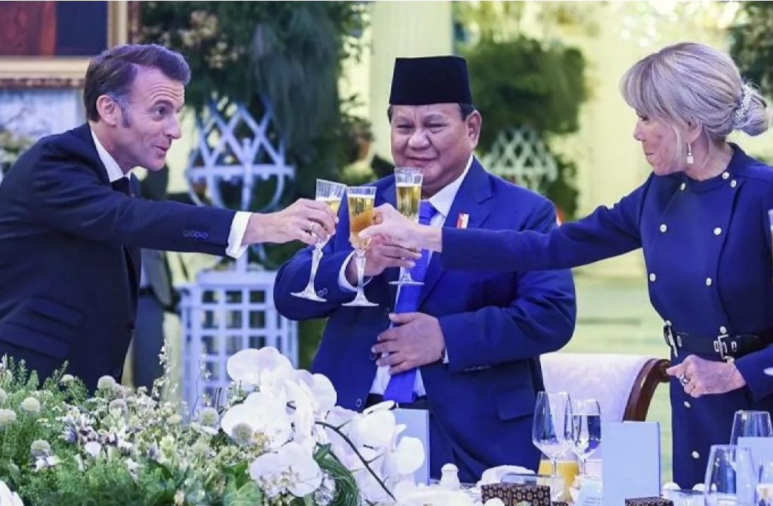 Istana Tegaskan Tak Ada Minuman Beralkohol Saat Jamuan Kenegaraan Prabowo-Macron