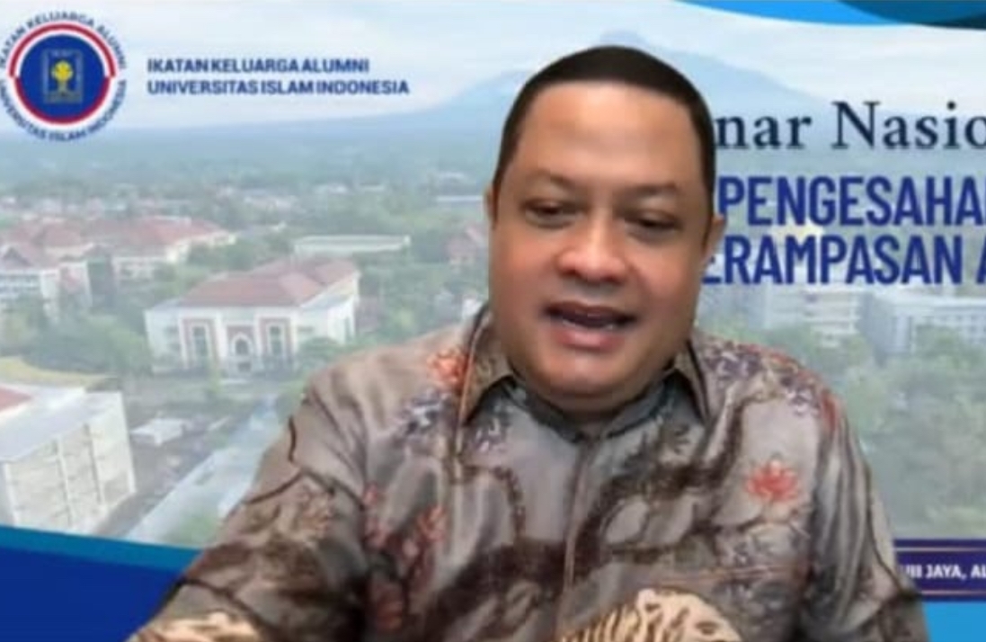 DPP IKA UII Gelar Webinar Bahas Urgensi RUU Perampasan Aset