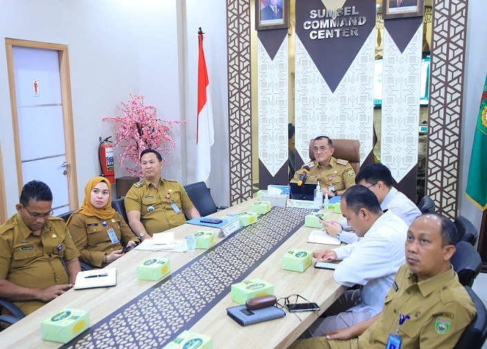 Sekda Sumsel Edward Candra Ikuti Rakor Inflasi dan Sosialisasi Edaran Menpar, Fokus Keamanan Wisata dan Stabilitas Harga