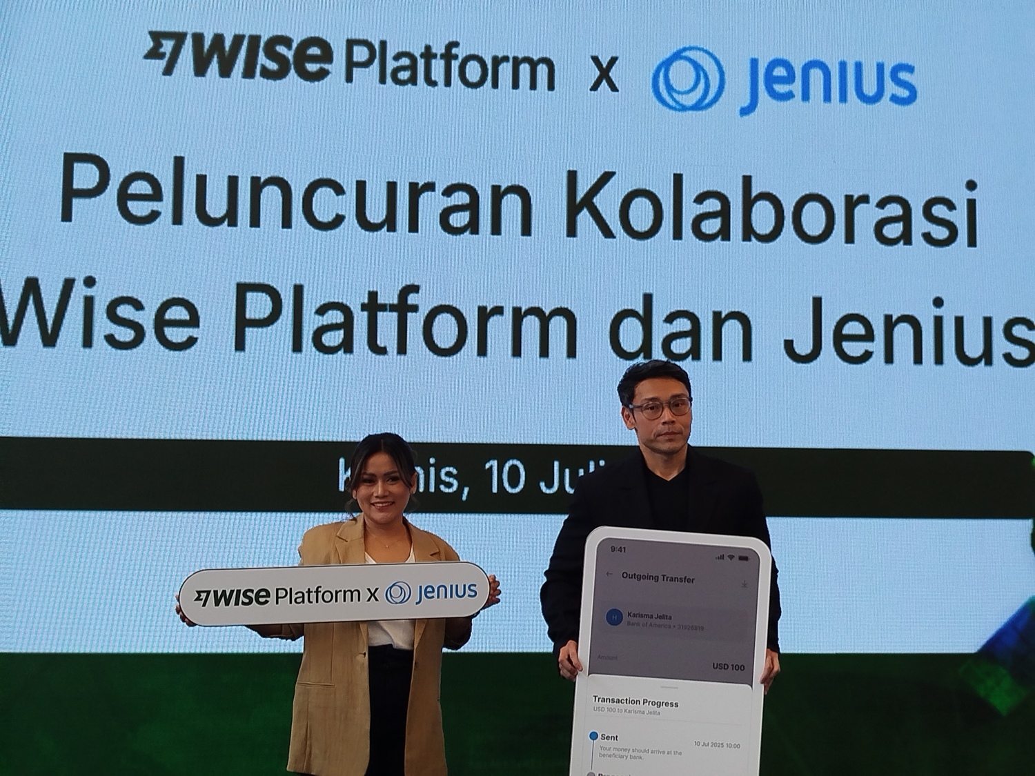 Jenius Gandeng Wise, Permudah Transfer Uang Internasional 24 Jam