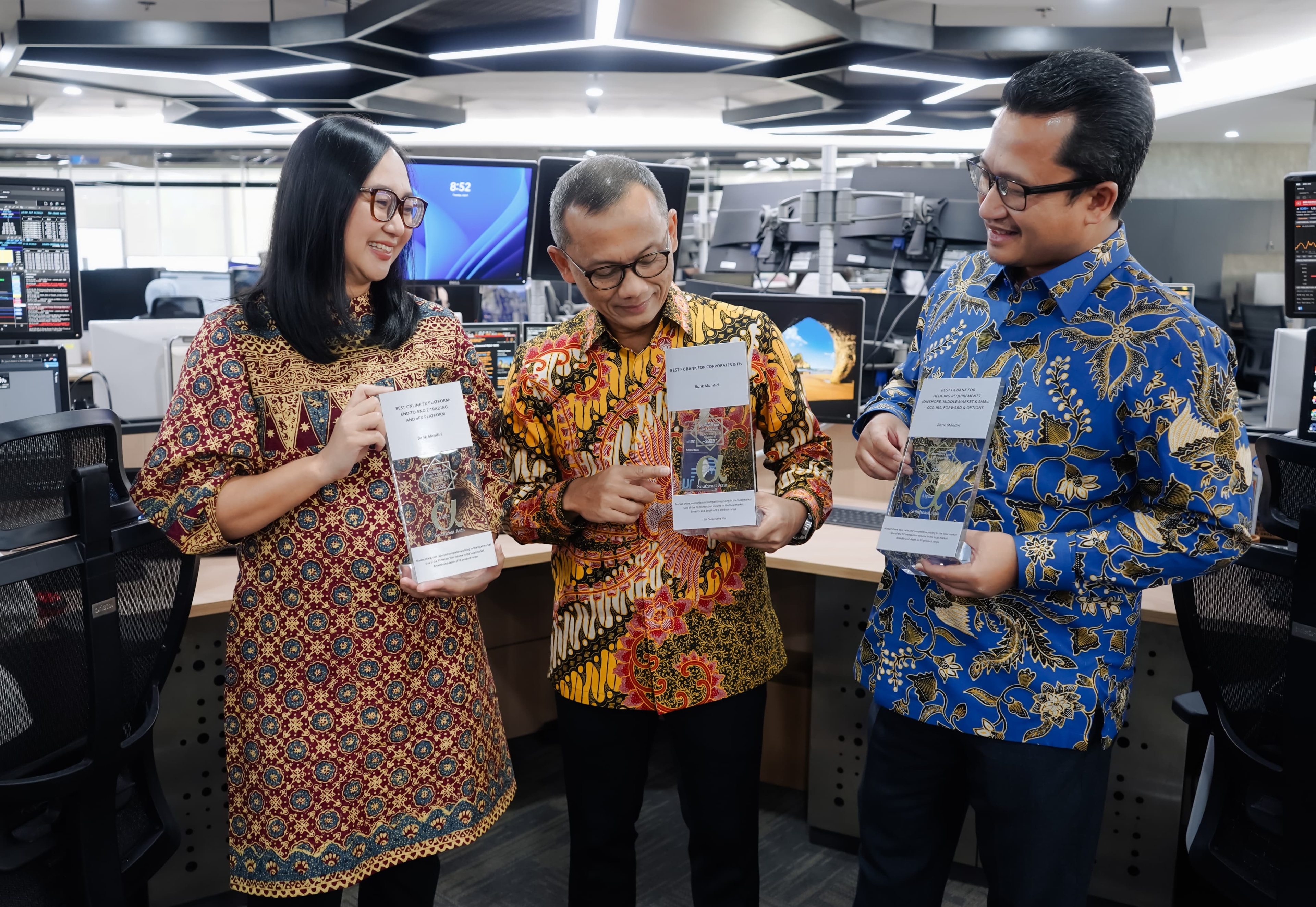 Apresiasi Internasional untuk Solusi FX Bank Mandiri, 3 Penghargaan Diraih di Ajang Alpha Southeast Asia