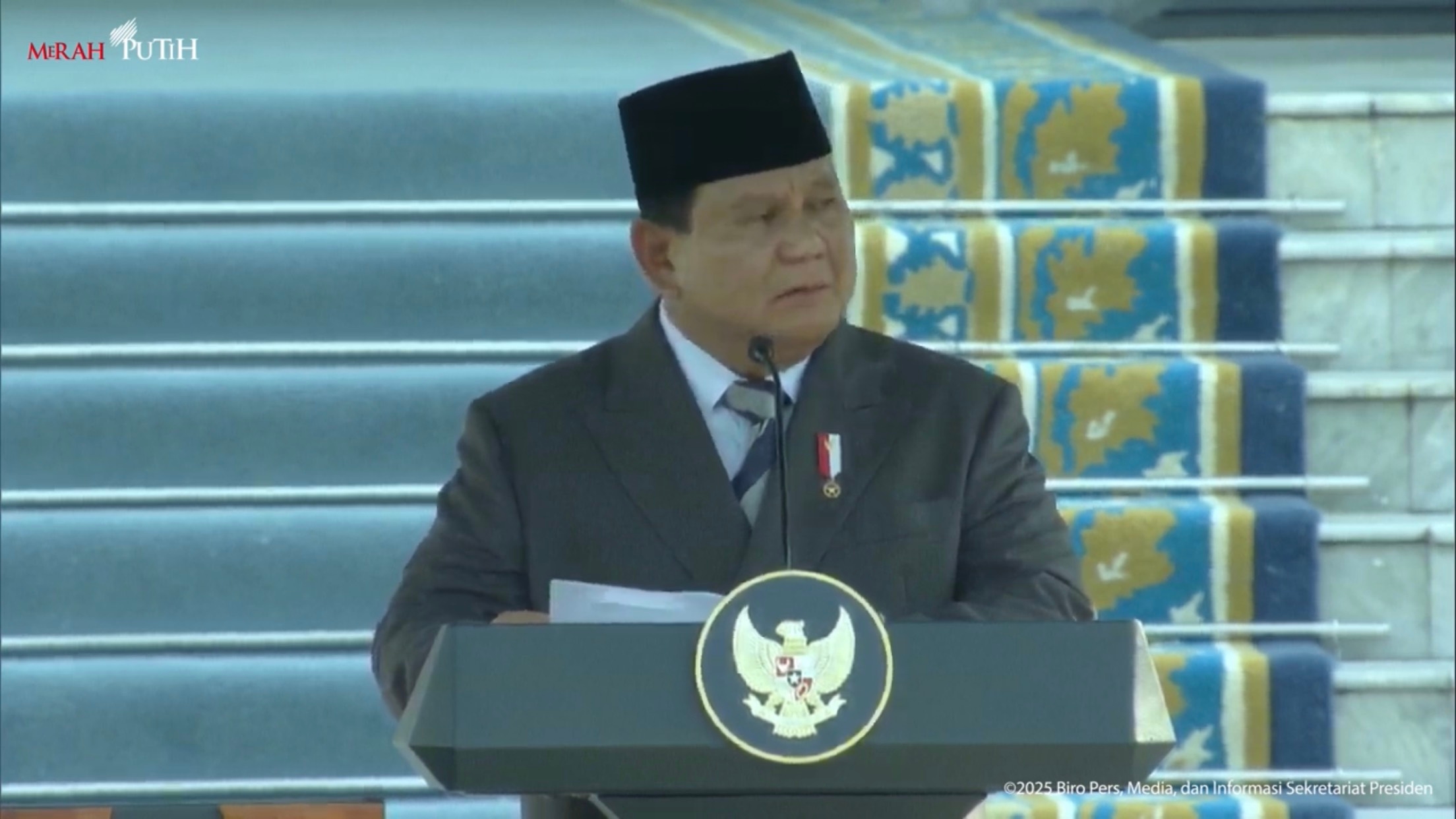 Prabowo kepada Perwira Muda TNI-Polri: Jangan Biarkan Indonesia Ditindas Lagi