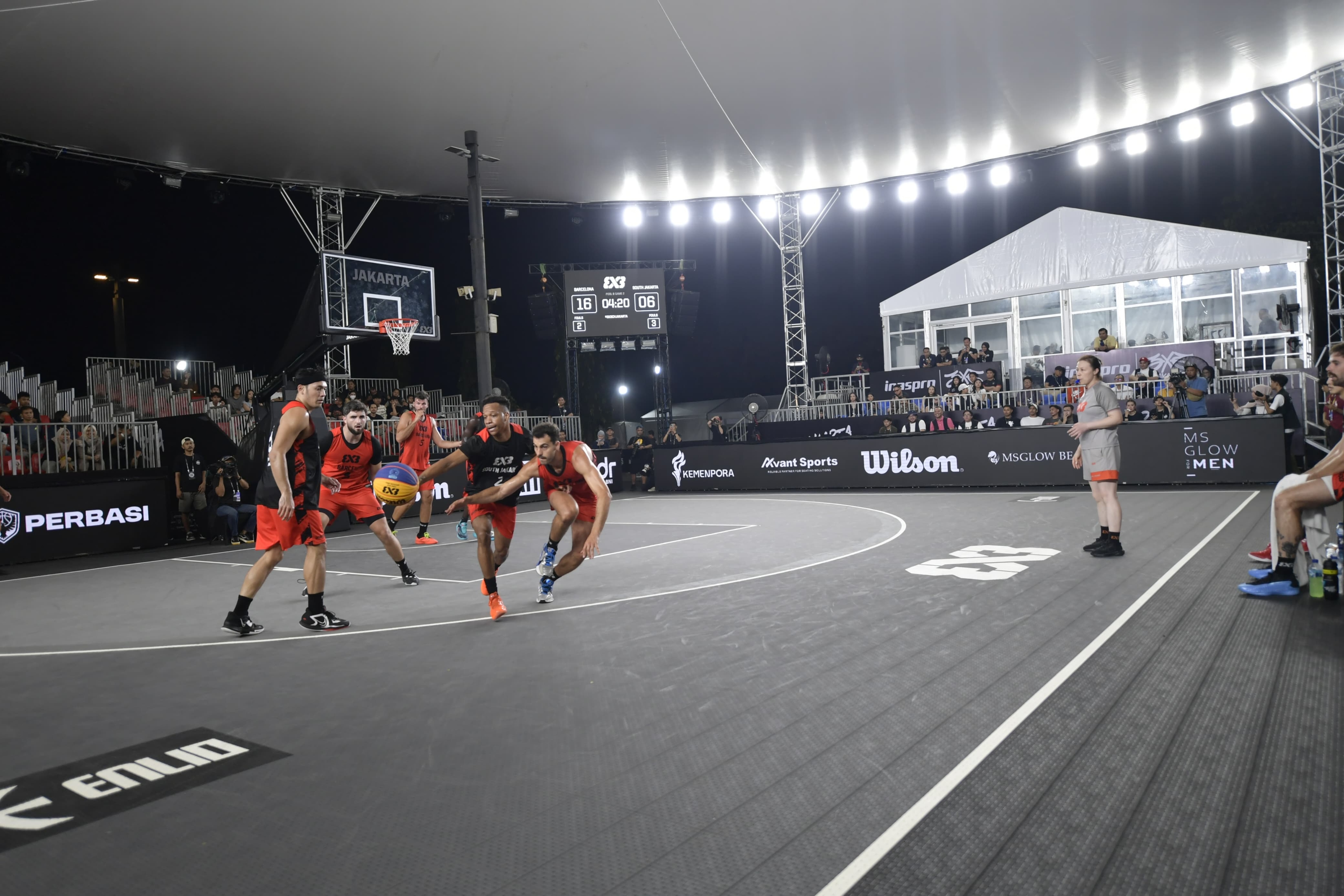 Menpora Dito Apresiasi Antusiasme Penonton di FIBA 3x3 Jakarta Challenger 2025