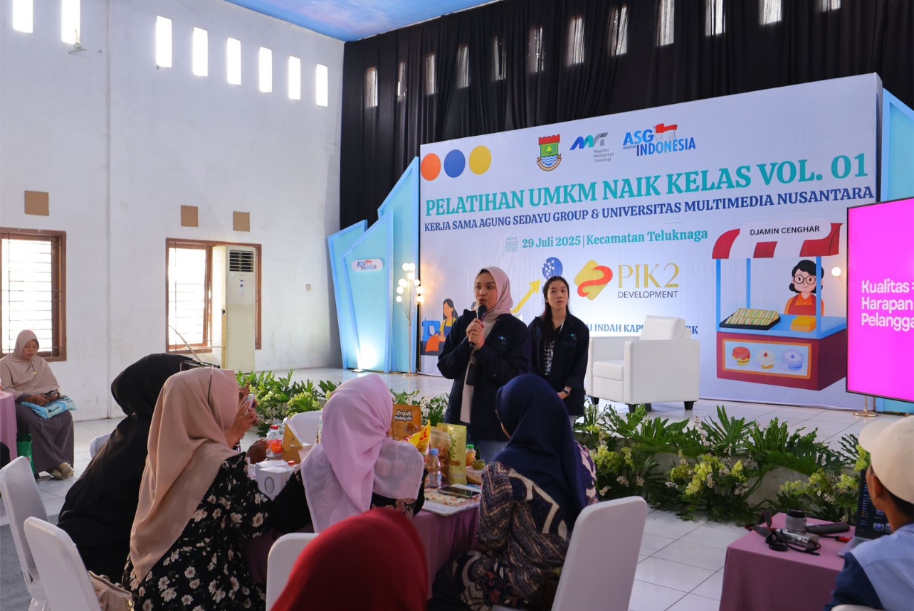 UMKM Teluknaga Semakin Melek Digital, Berkat Pelatihan dari PIK2 dan UMN