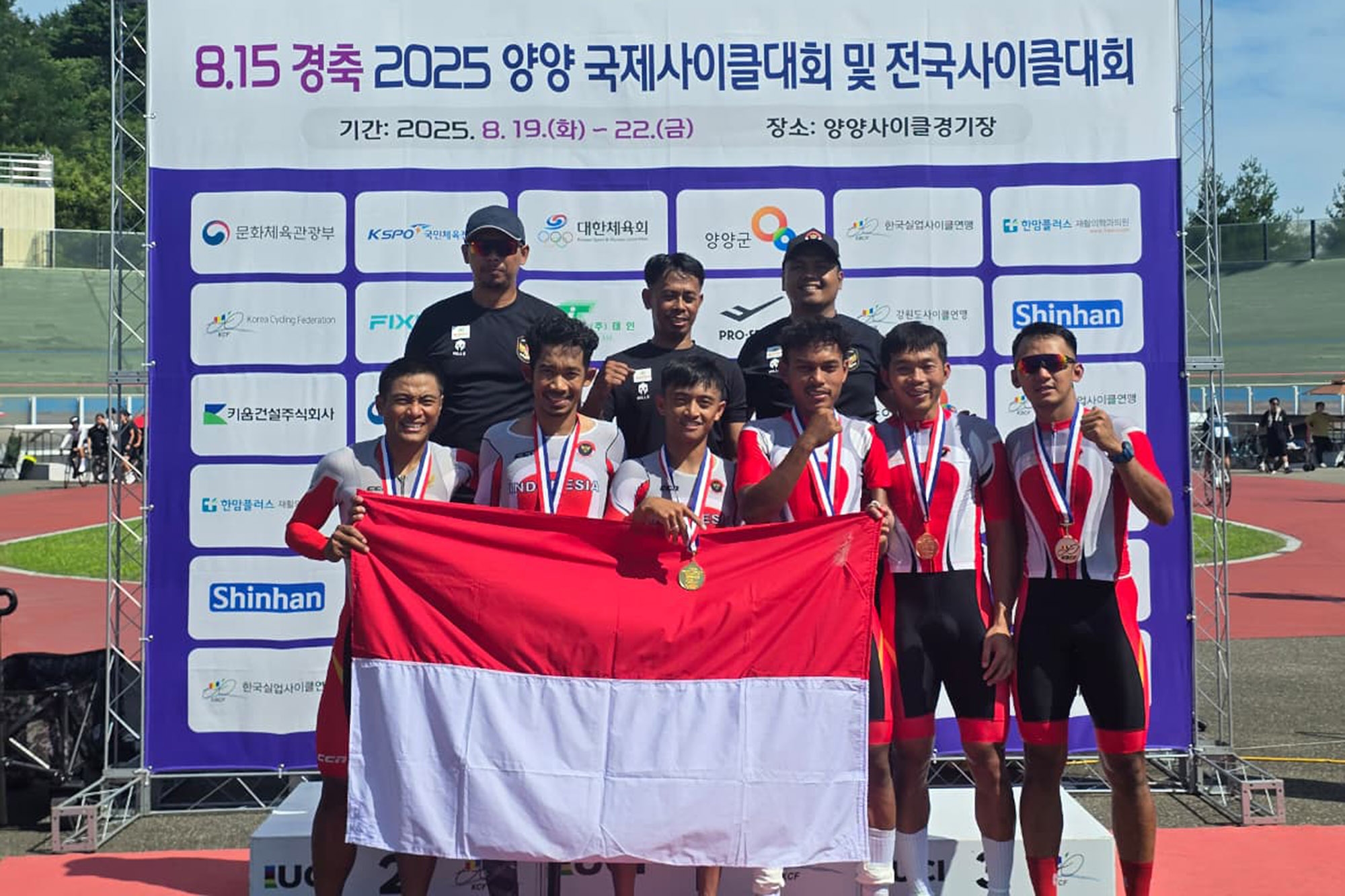 Para Balap Sepeda Indonesia Sabet 9 Medali di Korea Para-cycling Track Cup 2025