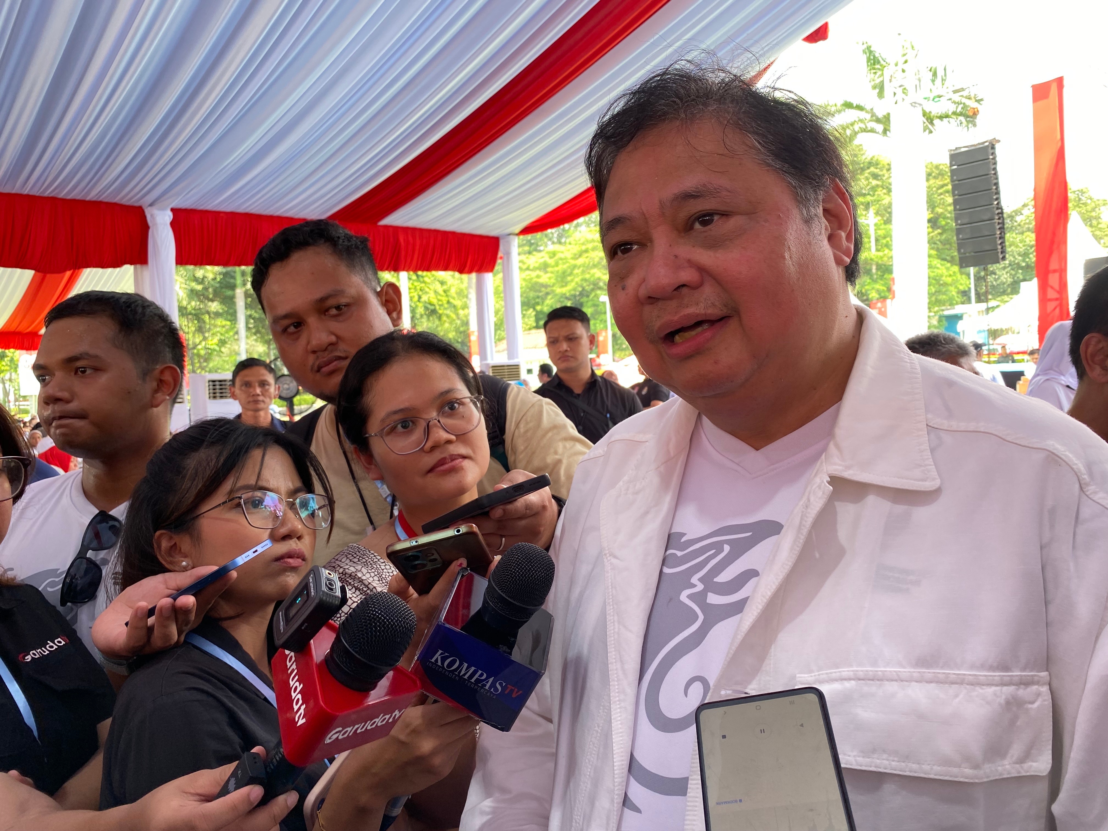 Isu Pasokan HGBT Dibatasi, Ini Respons Airlangga