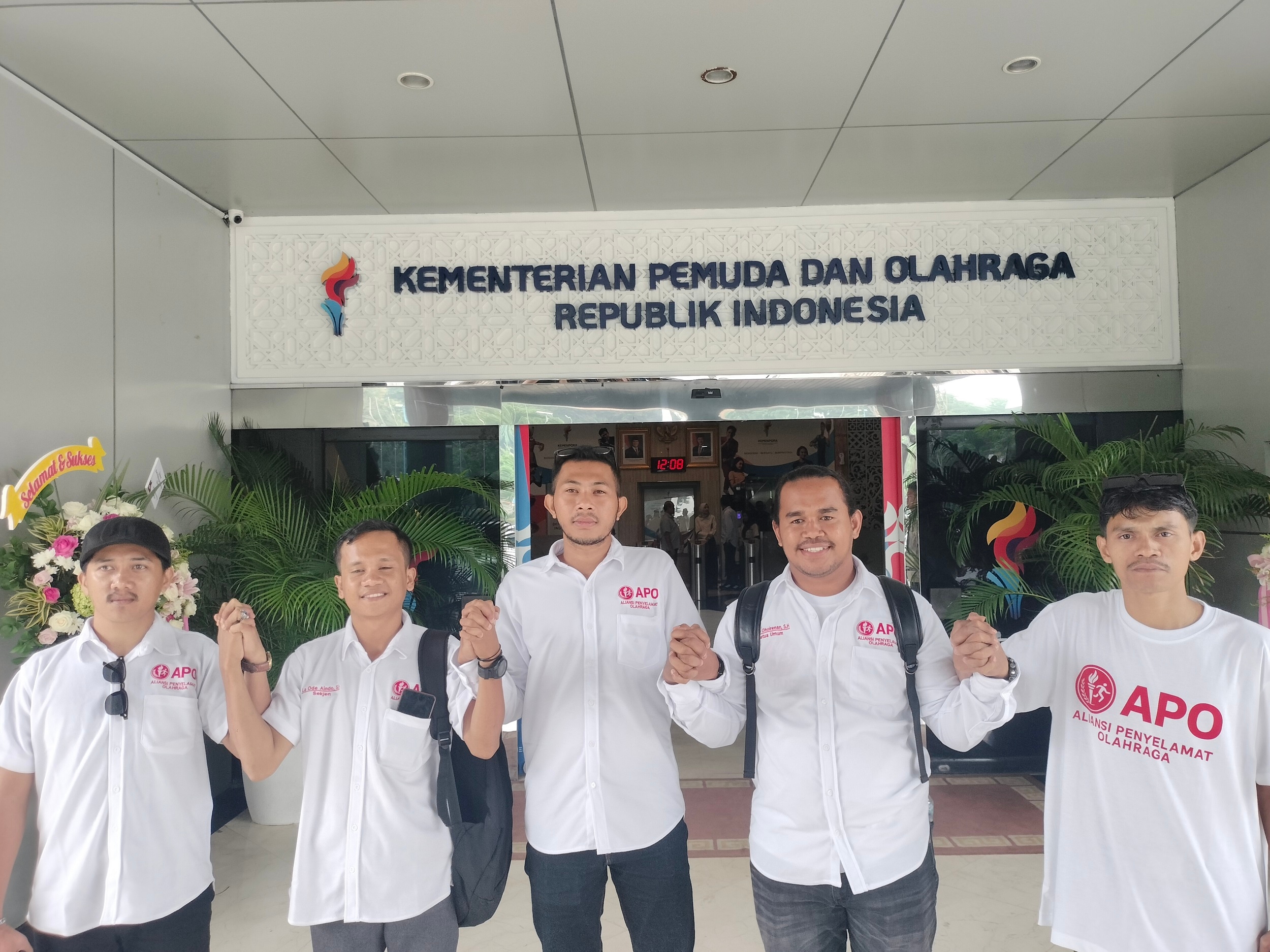 Aliansi Penyelamat Olahraga Gruduk Kemenpora, Tuntut Dicabutnya Permenpora No.14 Tahun 2024
