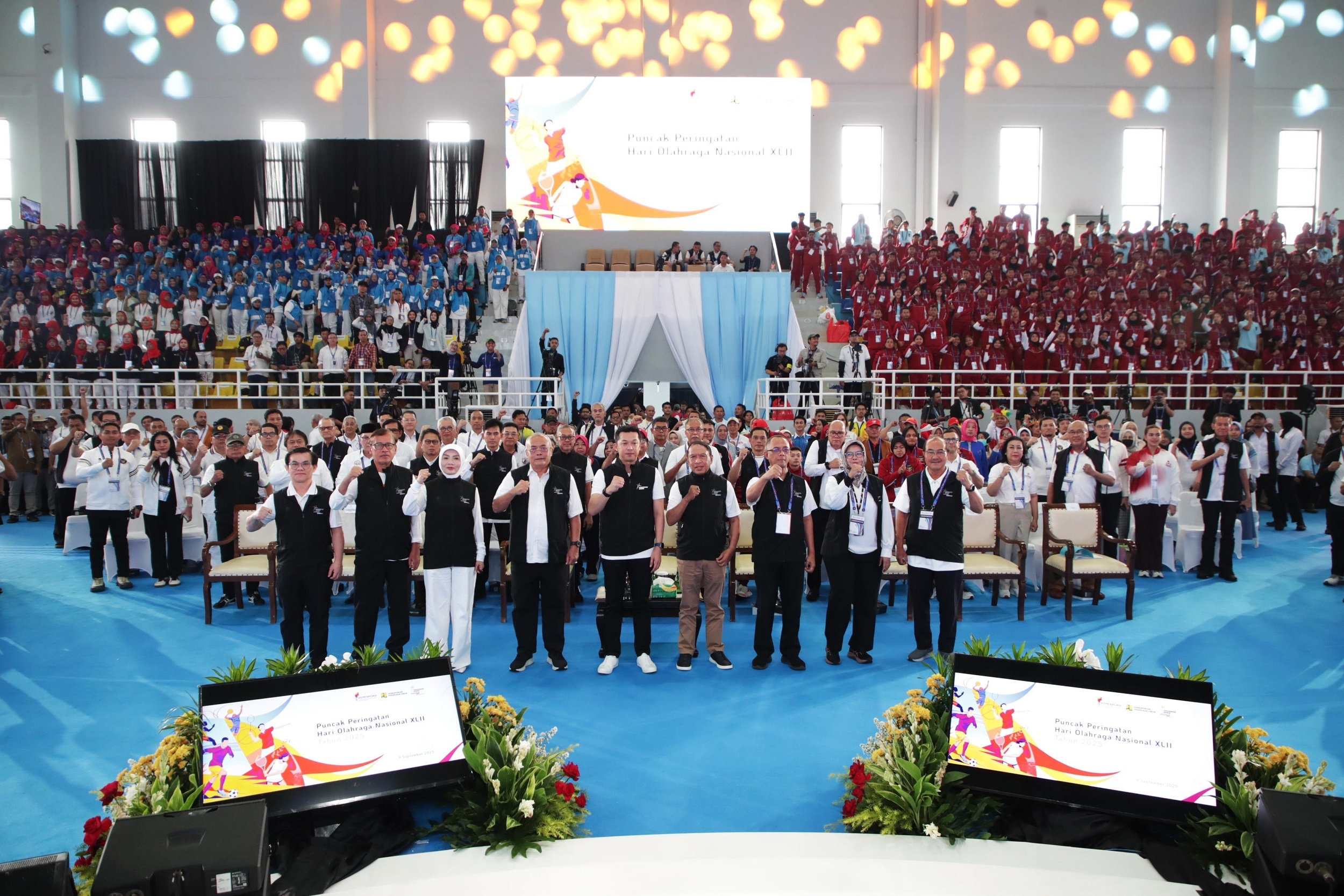 Wamenpora Taufik Hidayat Ajak Masyarakat Jadikan Olahraga Sebagai Gaya Hidup, Satukan Bangsa Menuju Indonesia Emas 2045