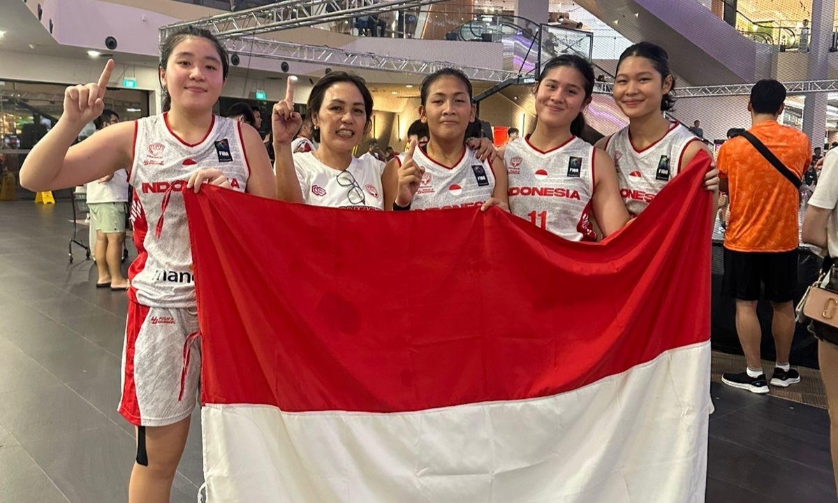 Timnas 3x3 U17 Putri Cetak Sejarah, Juara Perdana Piala SEABA 2025 di Singapura