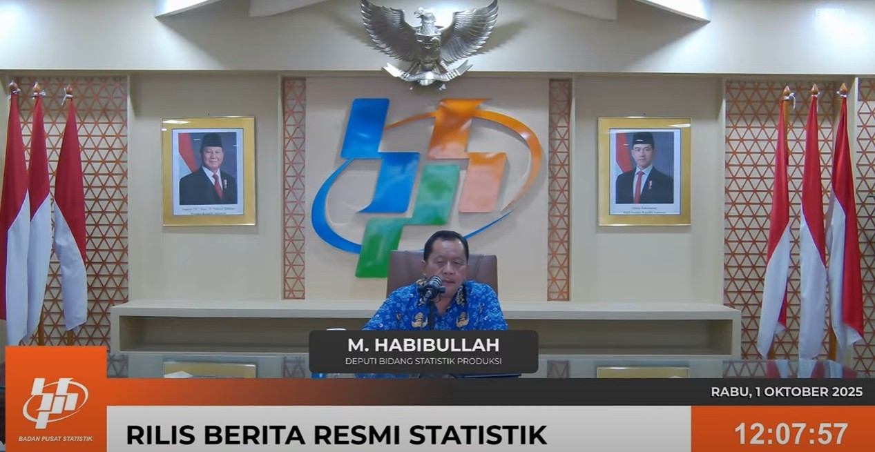 RI Inflasi 0,21 Persen pada September 2025