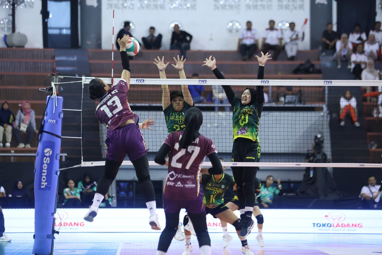 Megawati Jadi Pembeda, Bank Jatim Menang Dramatis atas Rajawali O2C di Livoli 2025